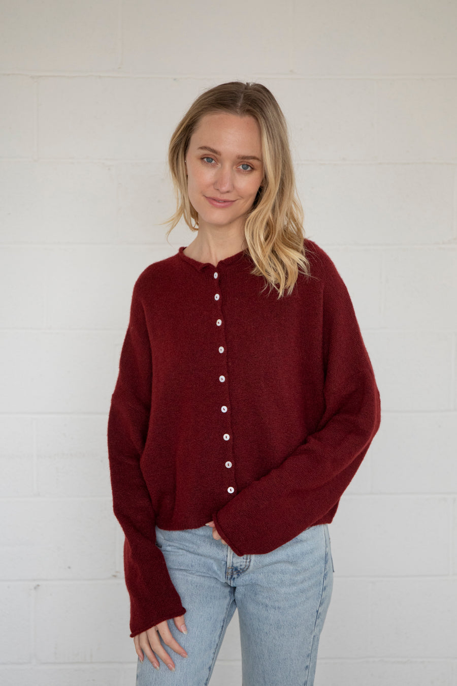 Wine Piper Cardigan