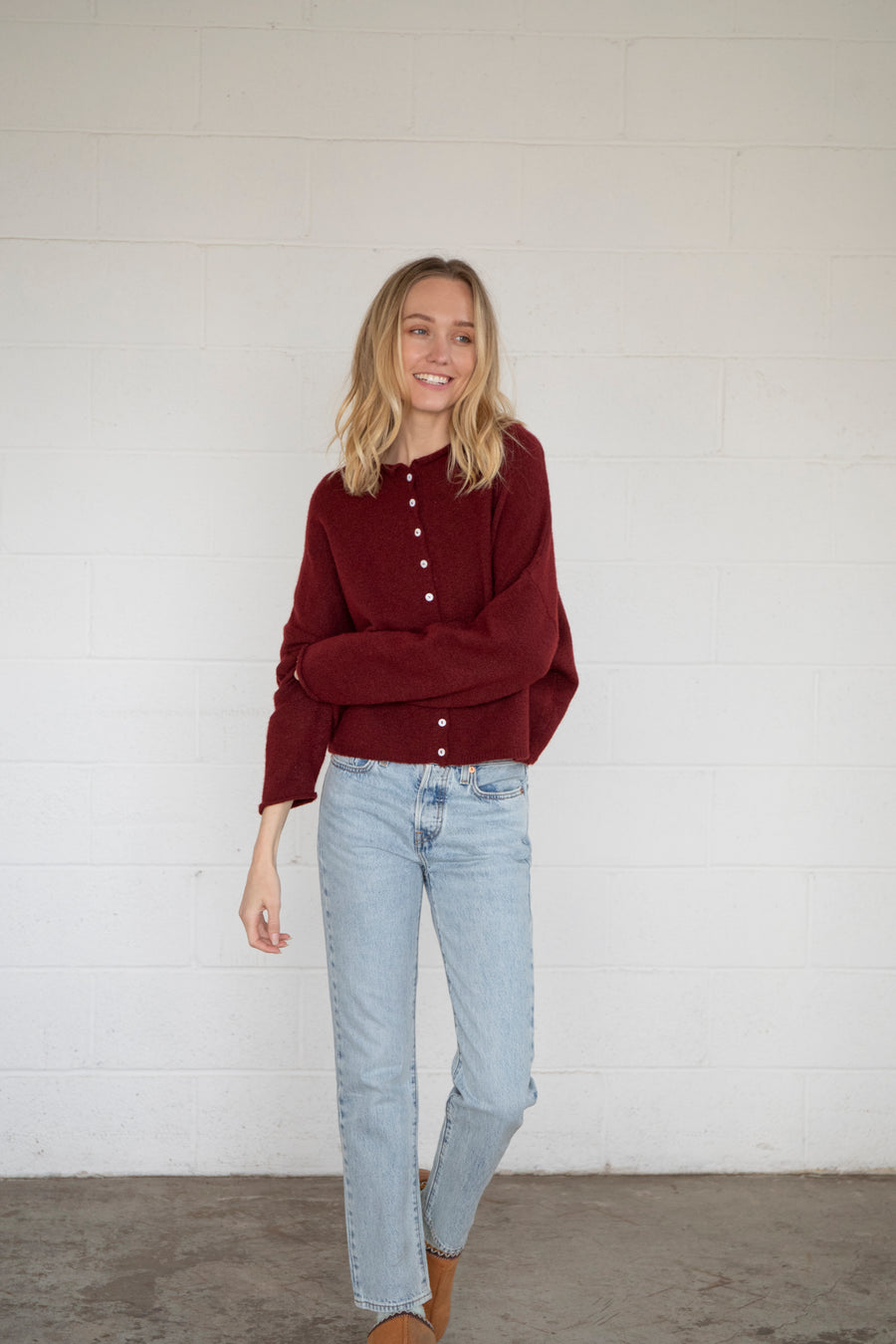 Wine Piper Cardigan