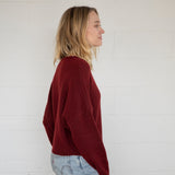 Wine Piper Cardigan