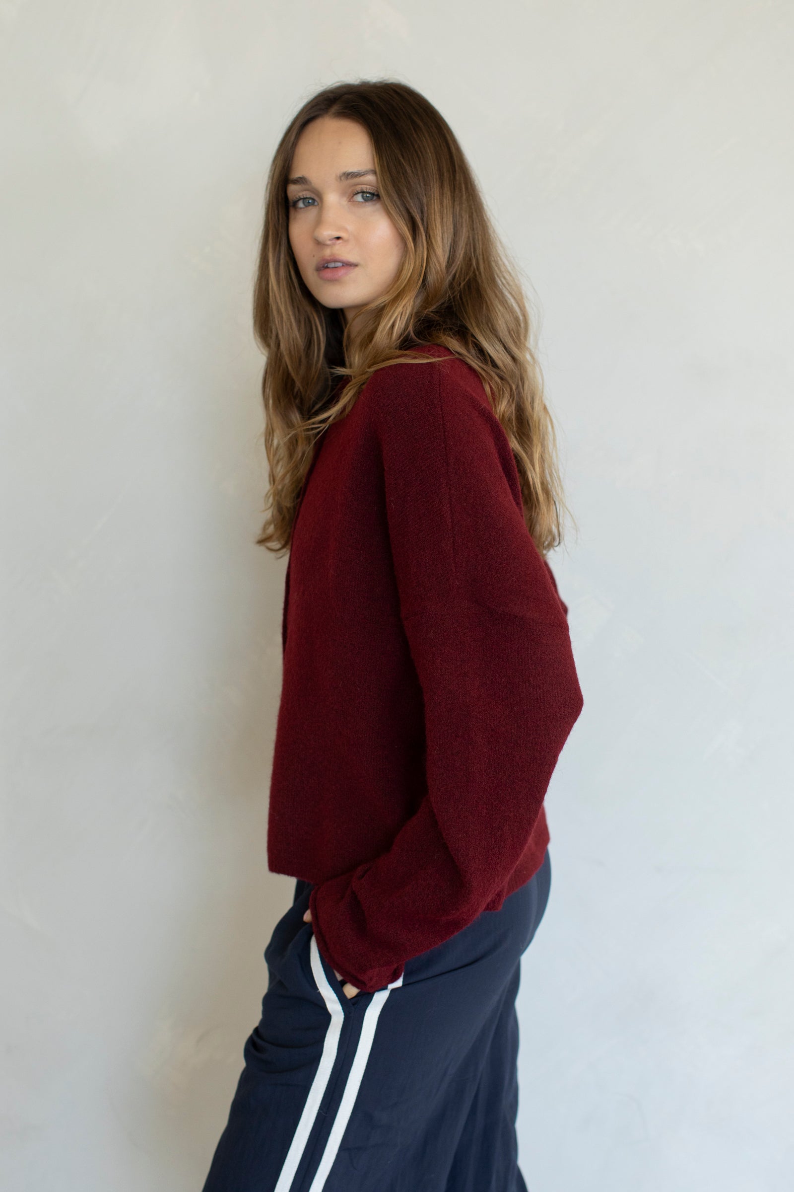Wine Piper Cardigan