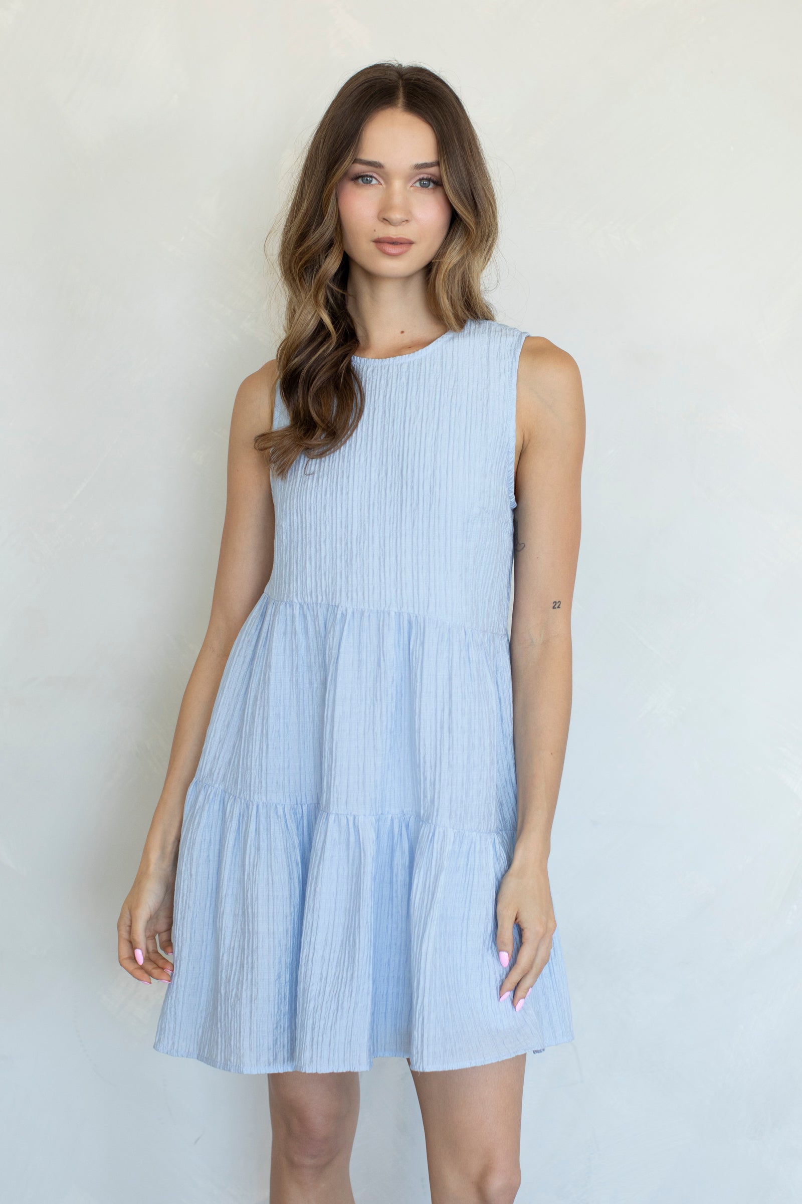 ella short dress Alice + Olivia Ella Drop Waist Mini Dress in Black