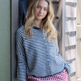 Mini Striped Piper Cardigan