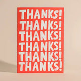 Thanks! Greeting Card