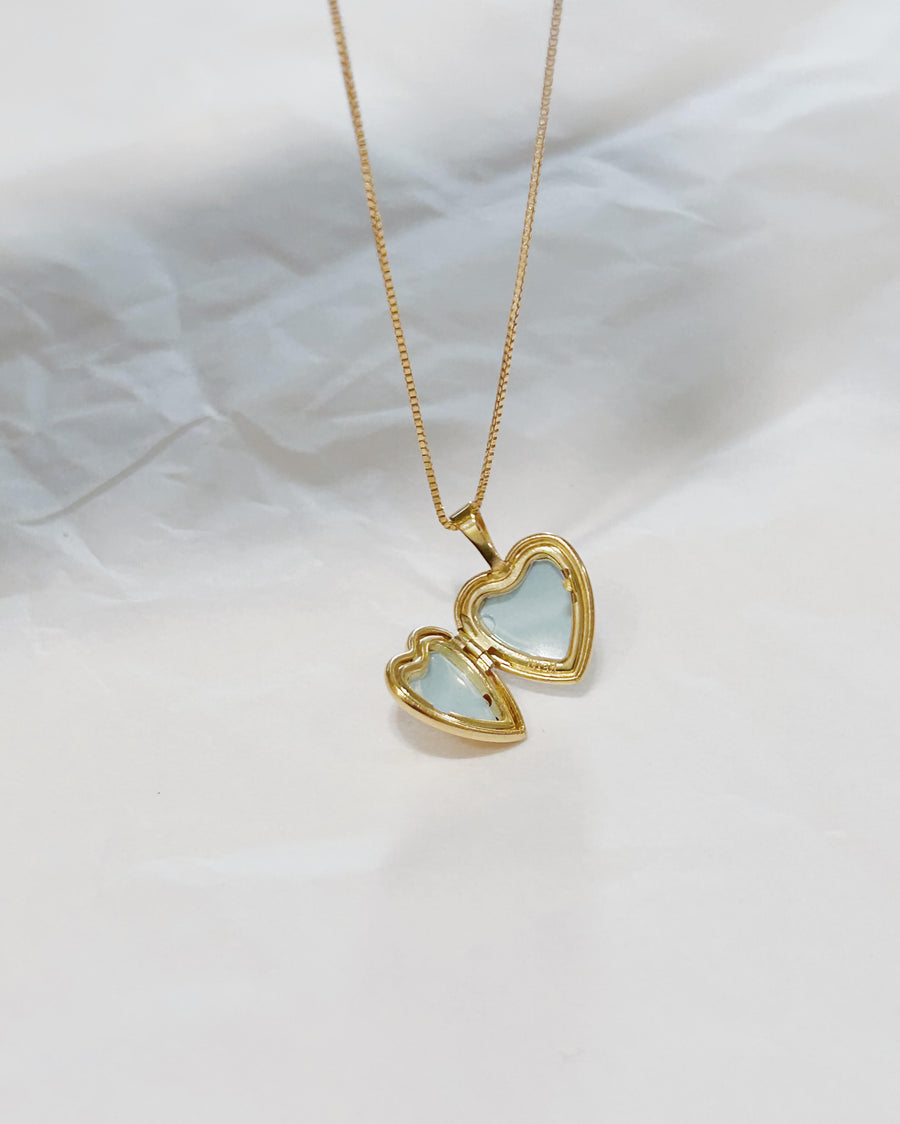 Mantle Jewellery Heart Locket Necklace