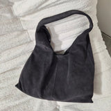 Suede Hobo Bag