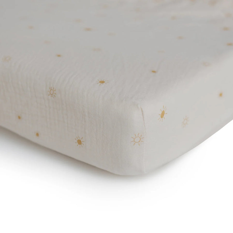 Mushie: Crib Sheet
