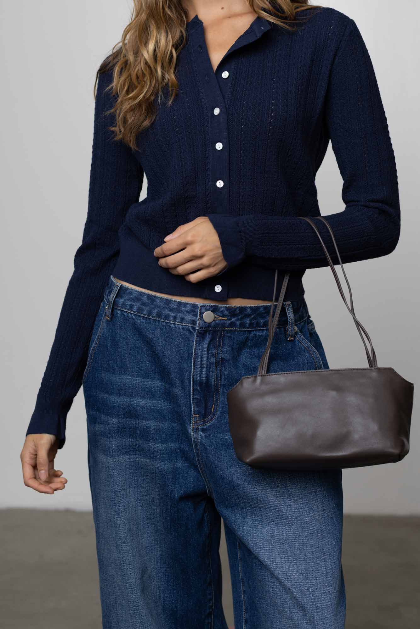 Go-To Leather Shoulder Bag