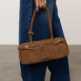 Buckle Baguette Bag