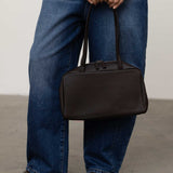 Brioche Leather Shoulder Bag