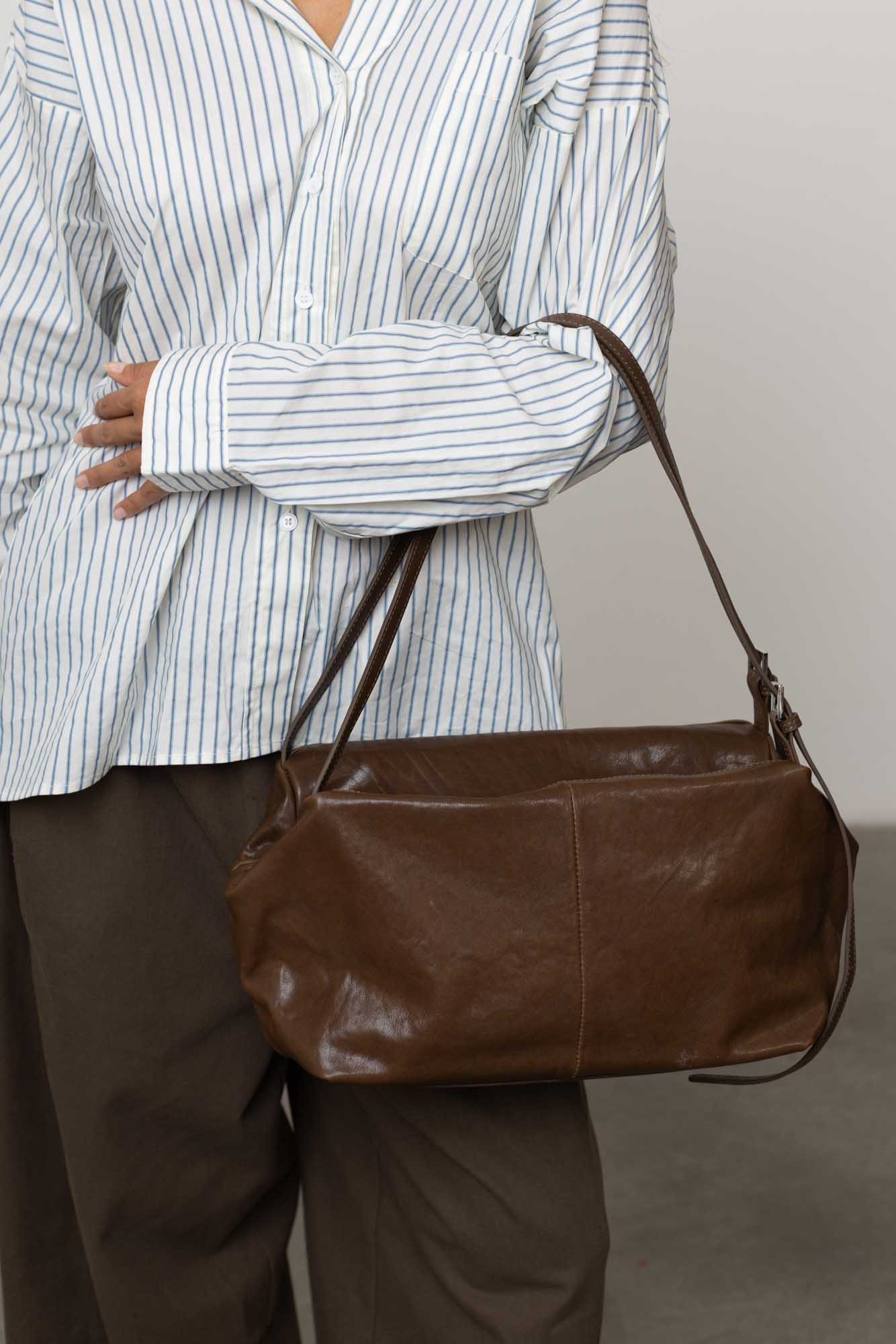 Leather Duffel Bag